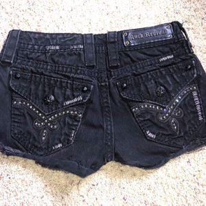Rock Revival Luna Shorts Black worn once!